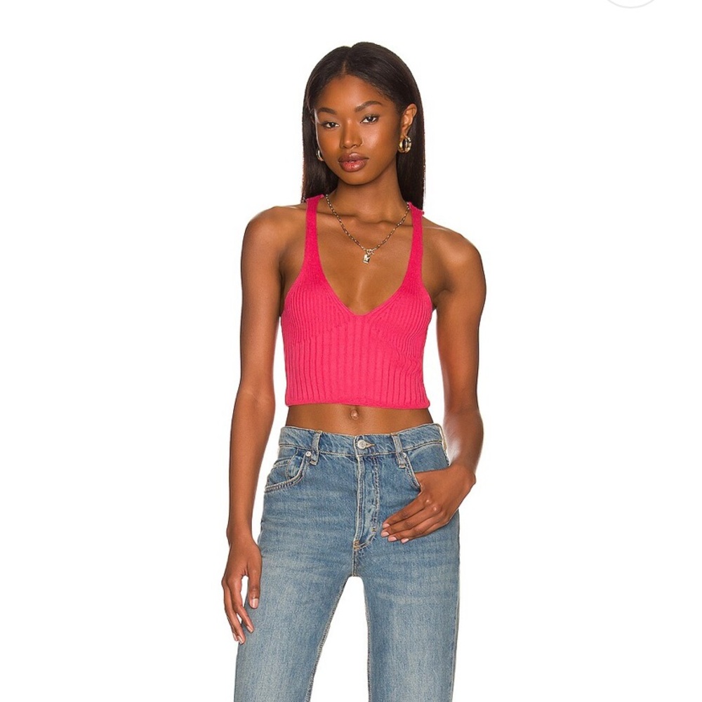 NWT!! Free People- Halter Ego Cami- Electropop